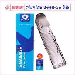 Snailage Transparent Penis Sleve Condom For Men