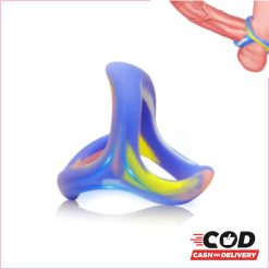 Colorful Penis Stronger Silicone Cock Ring
